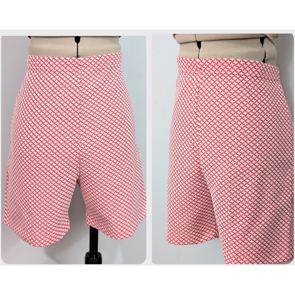 Red and White 70s-Does-50s Shorts KMart